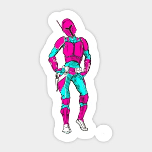 Space Knight Sticker